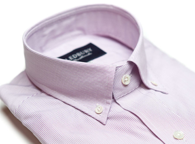 The Purple Micro-Check collar