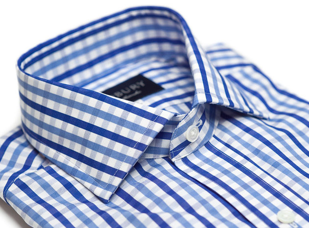 The Blue Starks Gingham collar