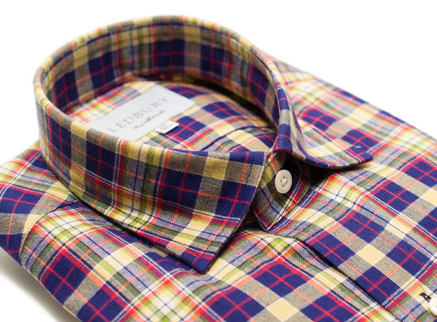 The Griffin Flannel collar
