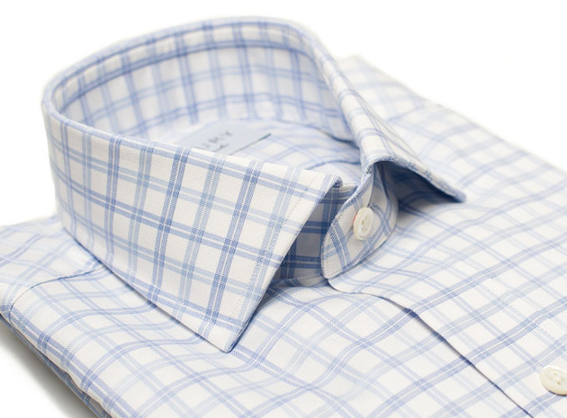 The Adams Box Check collar
